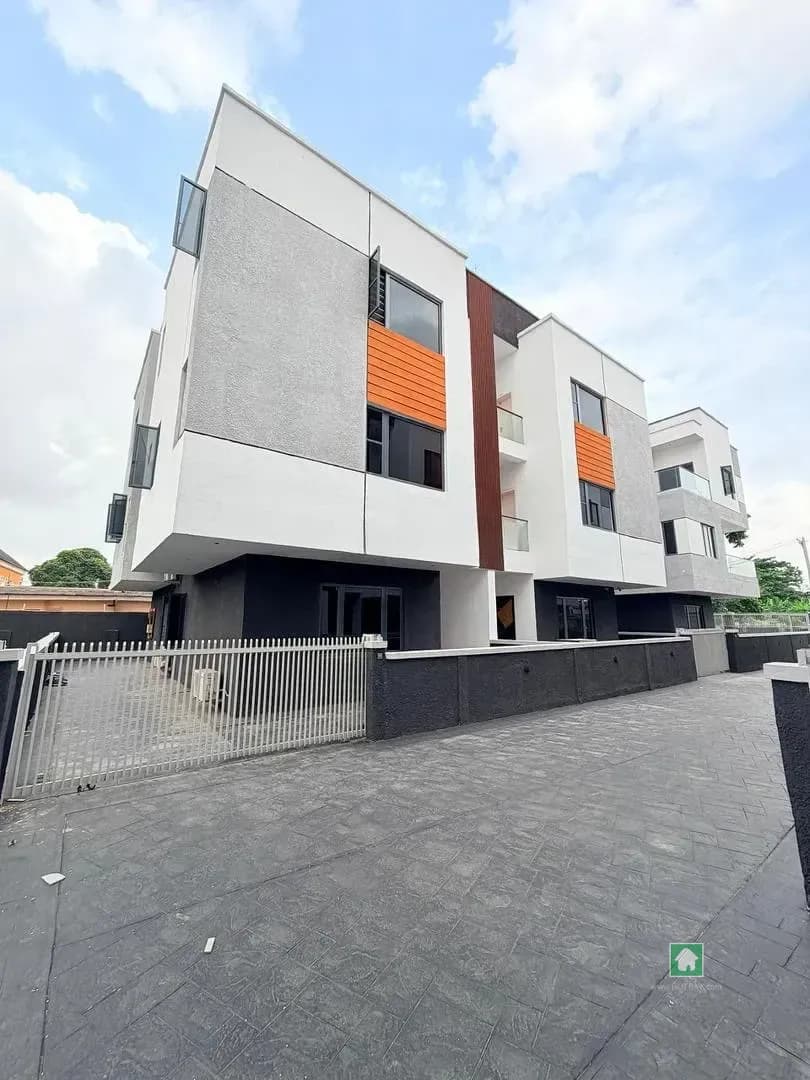 4-Bedroom Semi Detached Duplex with BQ & Study in Adeniyi Jones