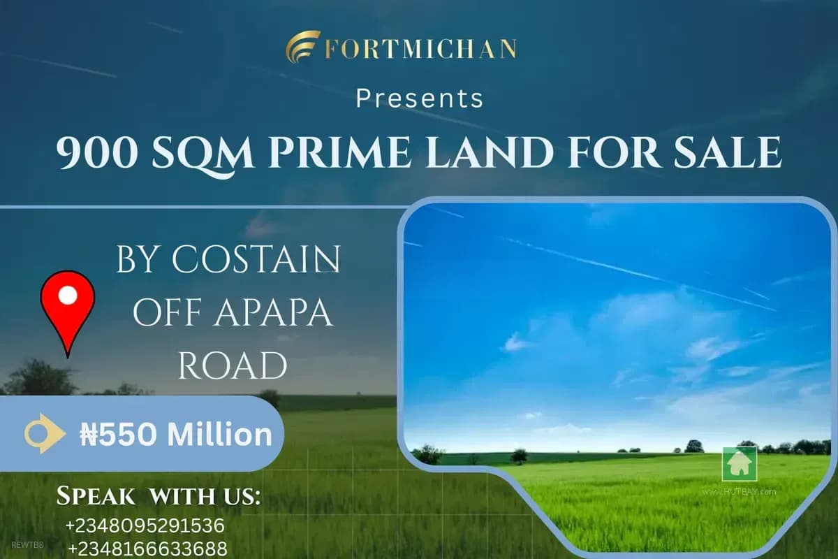 900 SQM Land in Apapa, Lagos