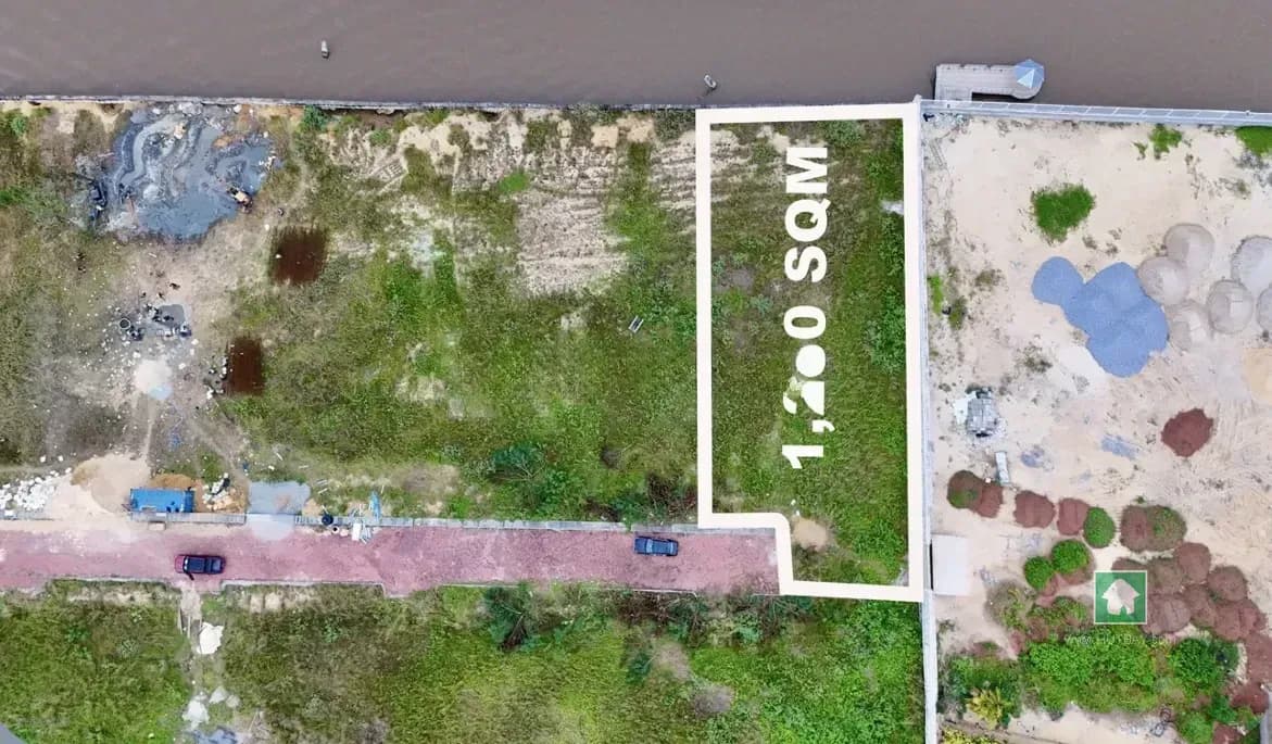 Banana Island 1230sqm Waterfront Land