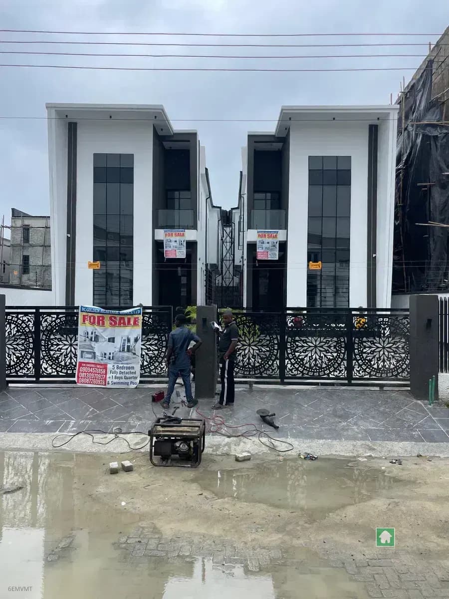 5-Bed Detached Duplex for Sale in Ikota, Lekki