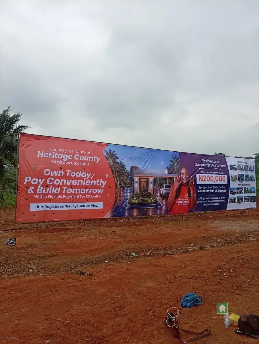 Agbowa, Ikorodu - Heritage County, 500 Sqm Land