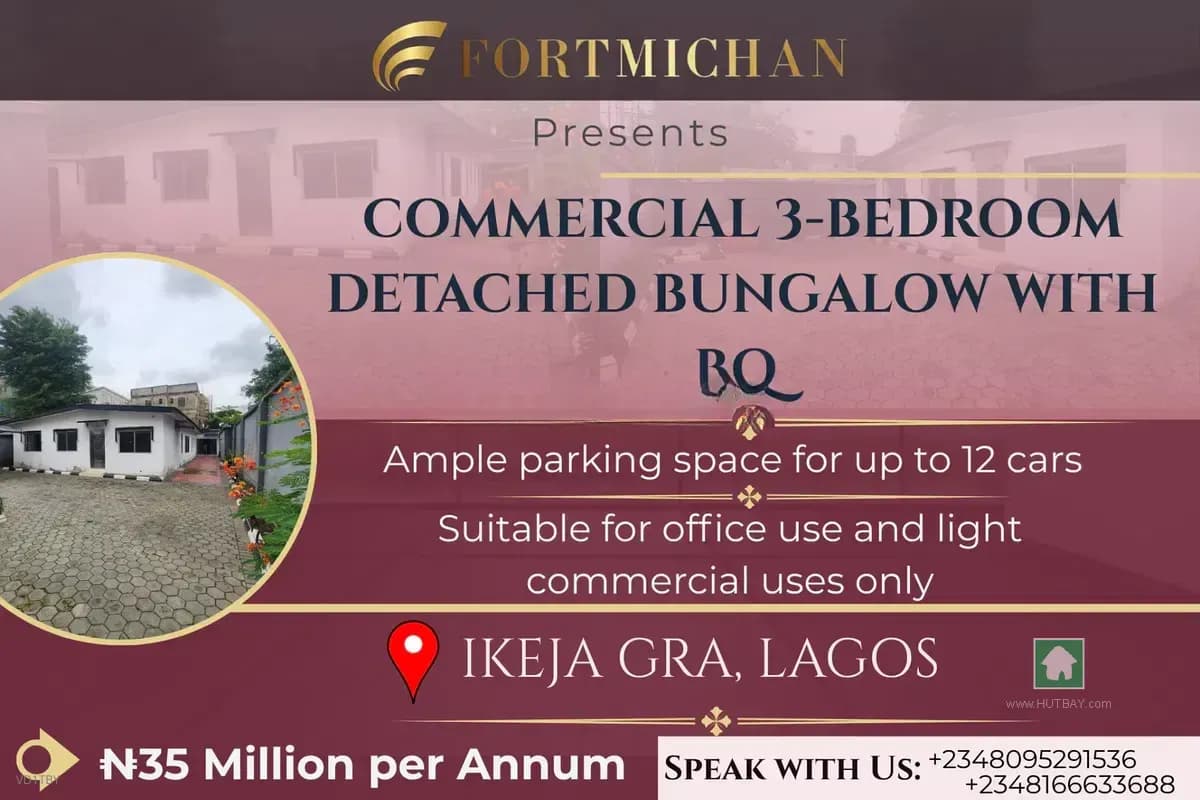 Office Space for Rent in Prestigious Ikeja GRA