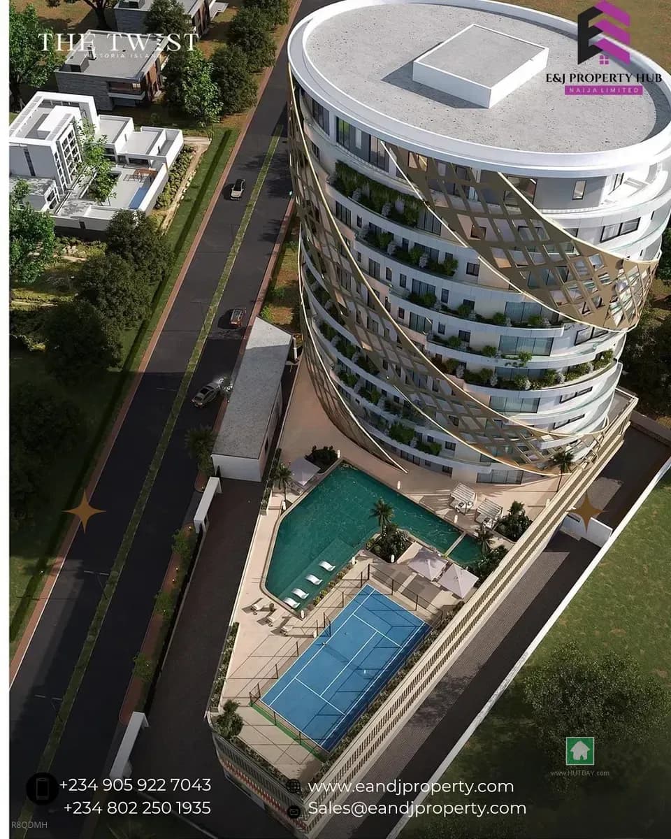 2-Bedroom Flat Apartment in The Twist, Victoria Island