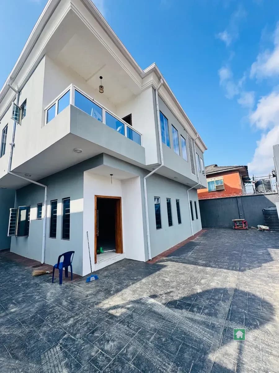 4-Bedroom Fully Detached Duplex in Oba Akran, Ikeja, Lagos