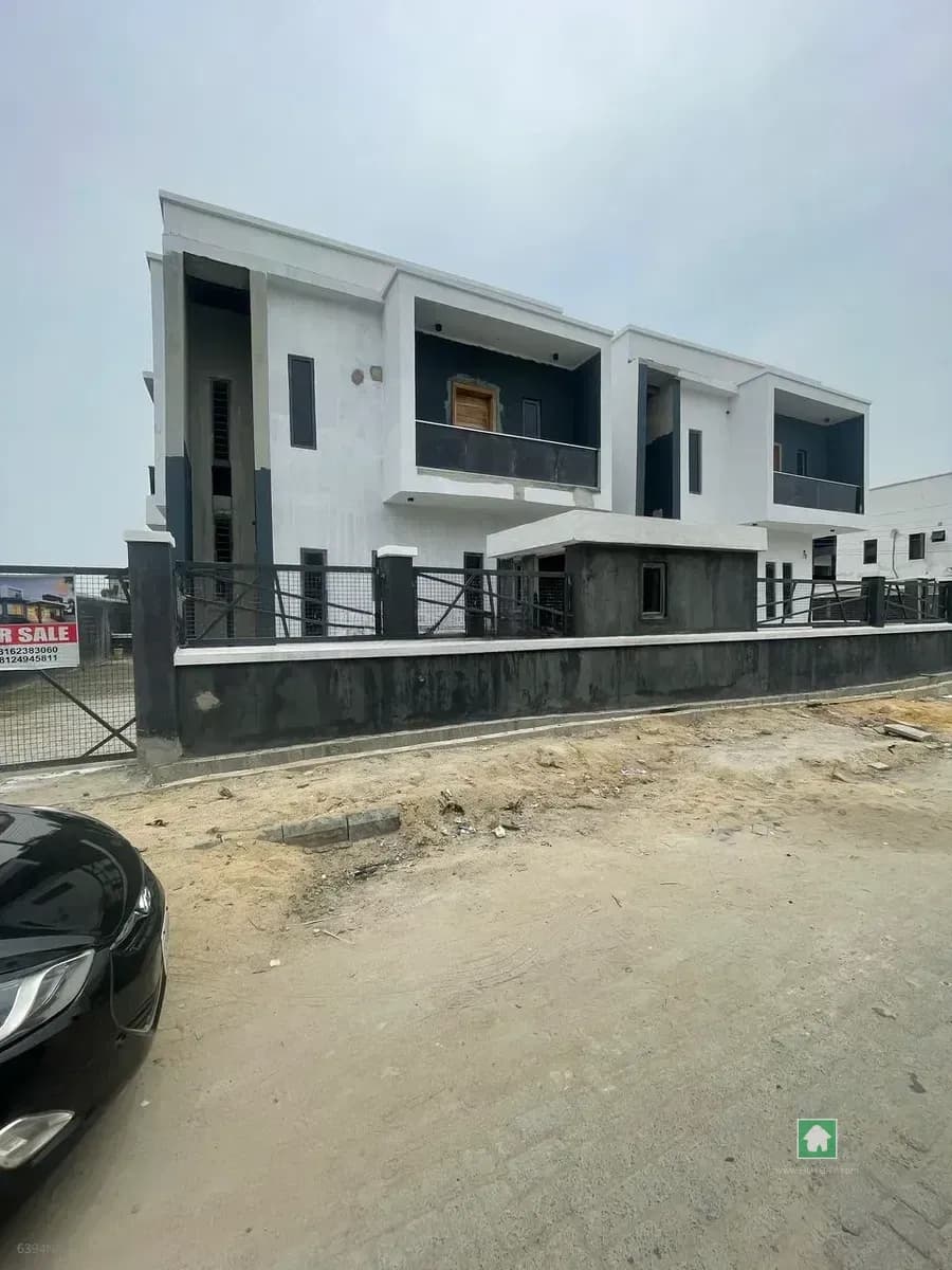 General Paint, Ajah - 5-Bedroom Detached Duplex for Sale