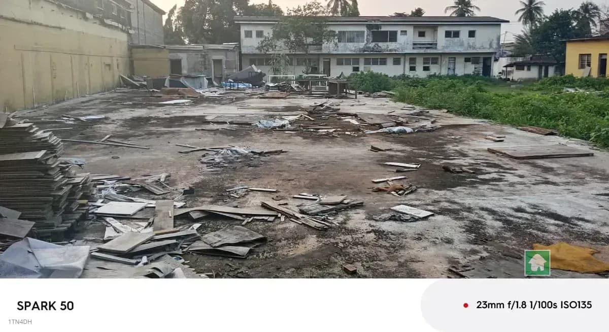 One Acre of Industrial Land in Badejo Kalesanwo Street, Mushin, Lagos