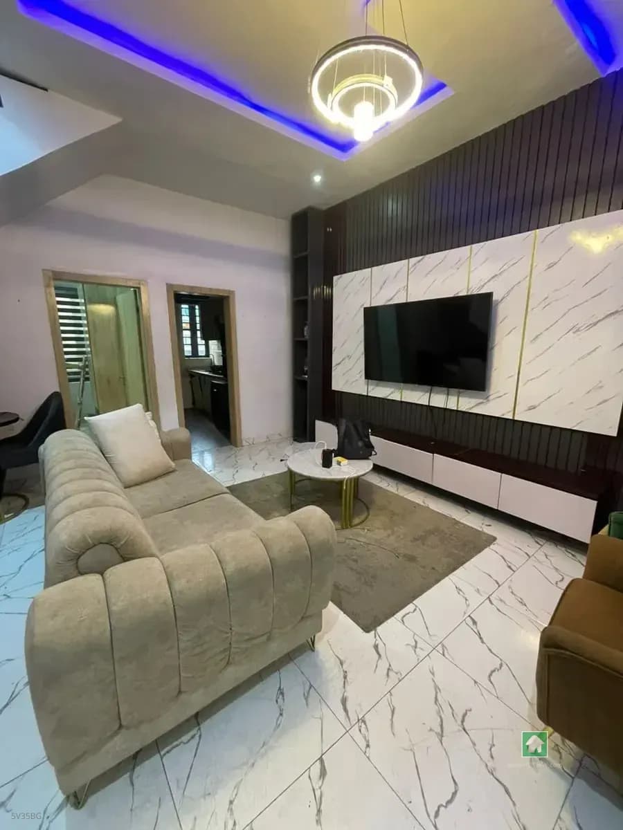 4 Bedroom Fully Furnished Flat Apartment for Rent in Ikota, Lekki