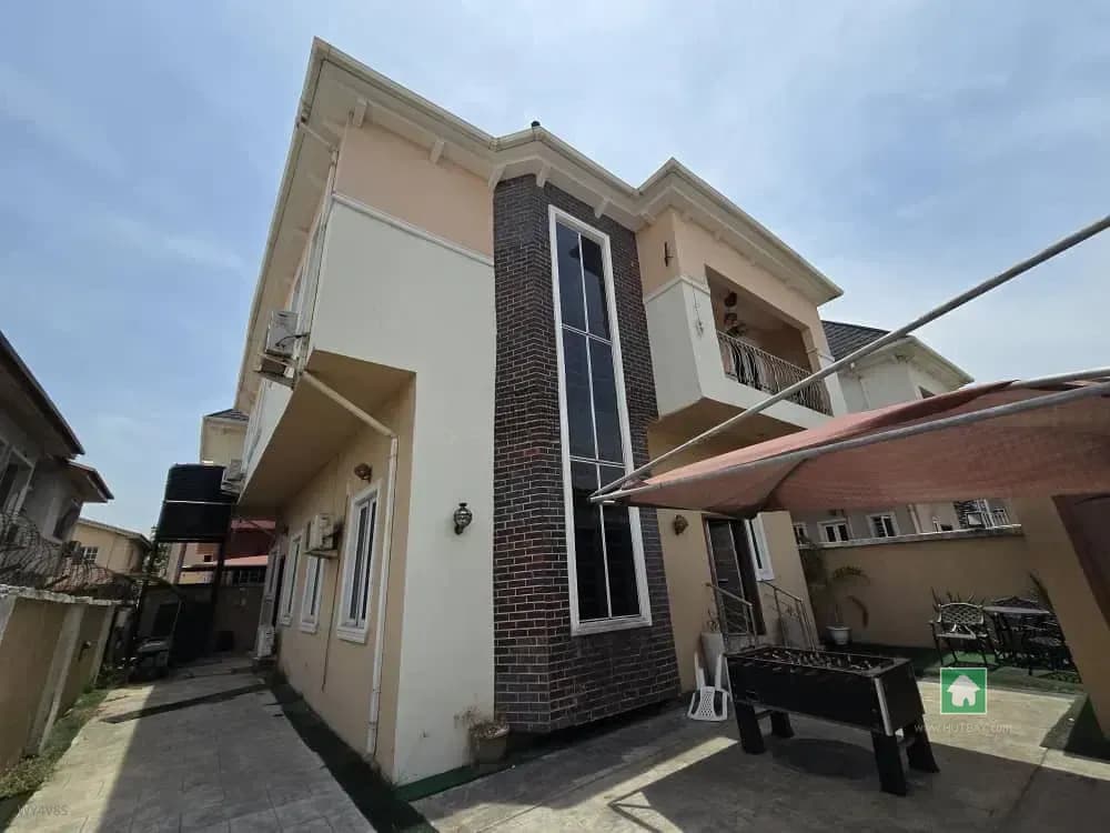 5 Bedroom Detached Duplex with Boys' Quarters, Agungi, Lekki
