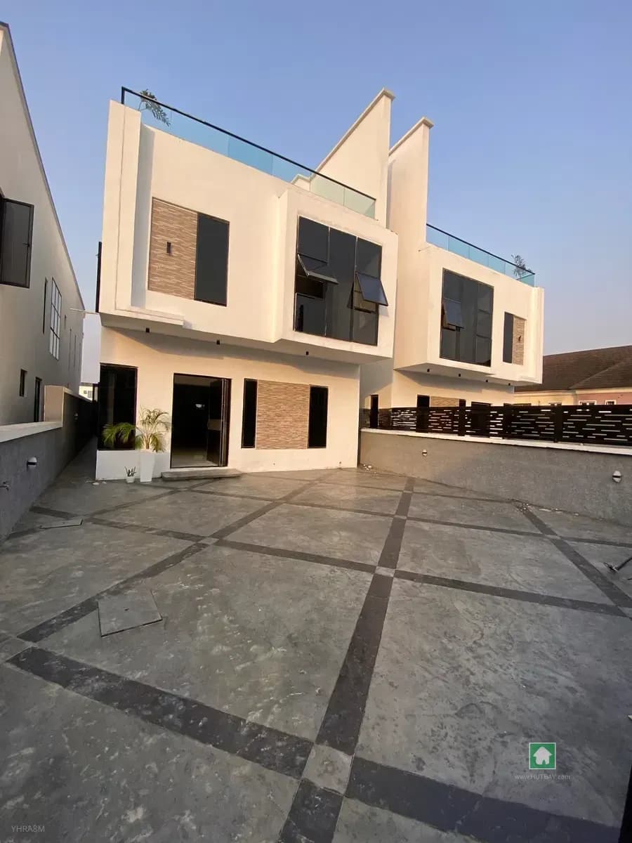 Five Bedroom Detached House for Rent in Sangotedo, Ajah