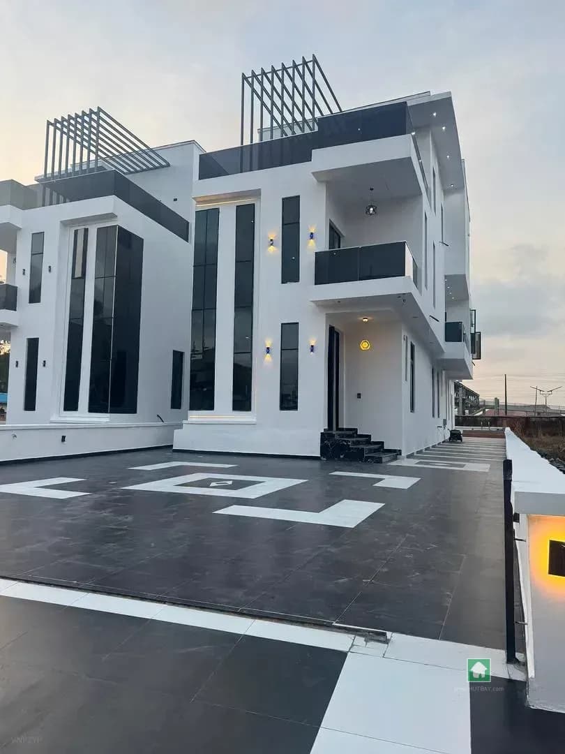 Detached 5-Bedroom Home in Sangotedo, Ajah, Lagos