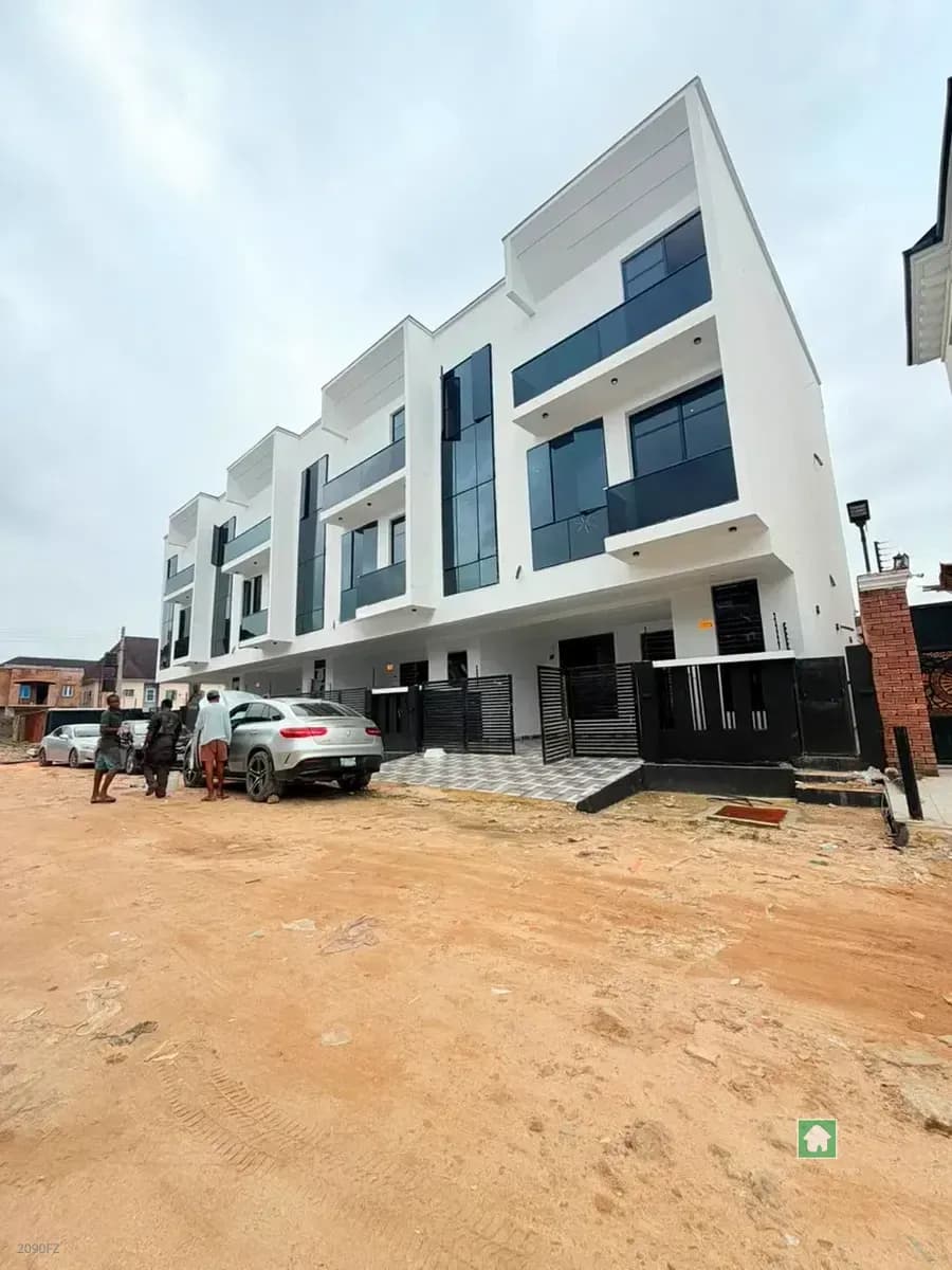 4-Bedroom Terrace Duplex in Ago Palace, Isolo