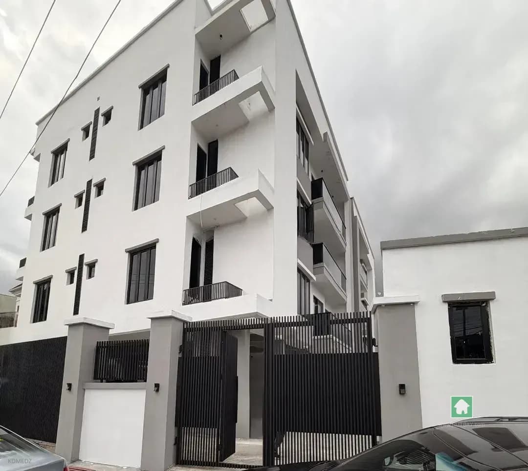 3-Bedroom Flats in Ikeja, Lagos - Gated Estate with Boys' Quarters